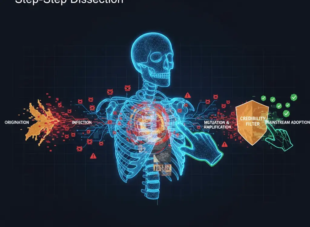 Anatomy of a viral hoax: dissecting modern disinformation propagation patterns