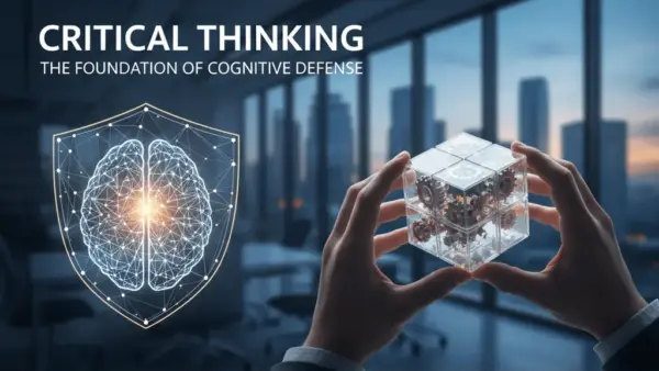 Image for Critical thinking: the foundation of cognitive defense