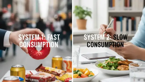 Image for System 1 and System 2: fast and slow thinking in consumption