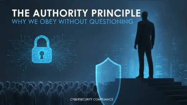 authority principle security, obeying without questioning, authority social engineering