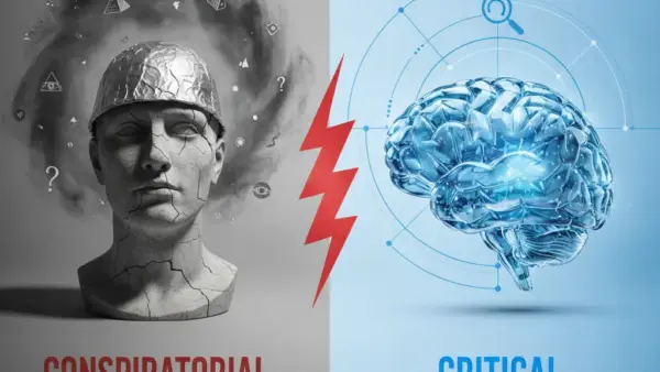 Image for Conspiratorial vs Critical Thinking: An Analytical Framework